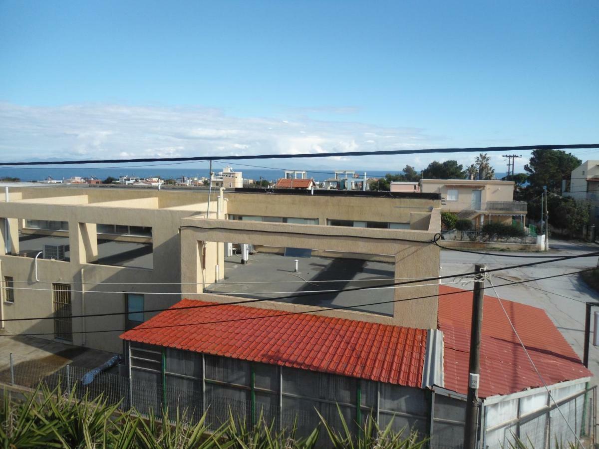 Sunny Apartment 15 Min From Airport And Sea Artemida  Exterior photo